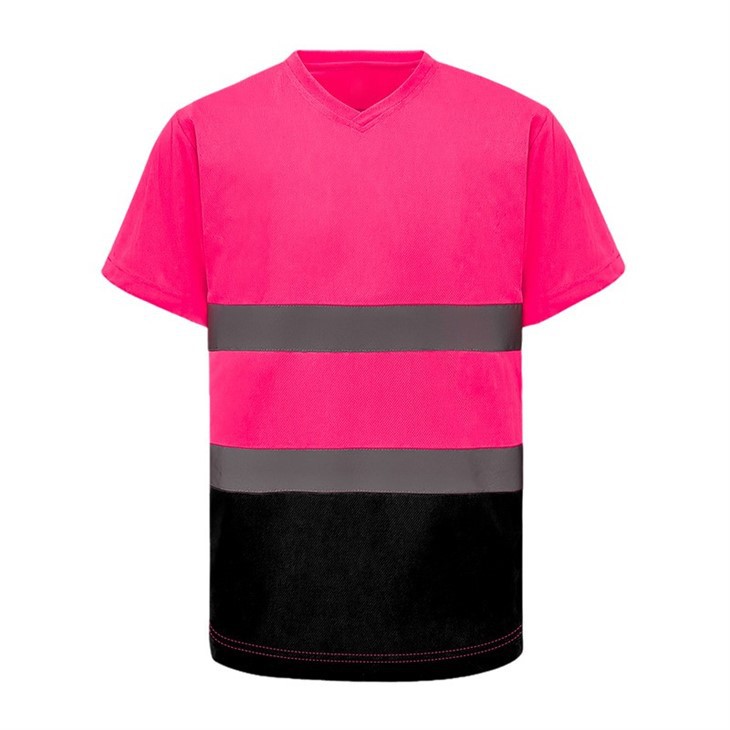 เสื้อยืดความปลอดภัยการมองเห็นสูง