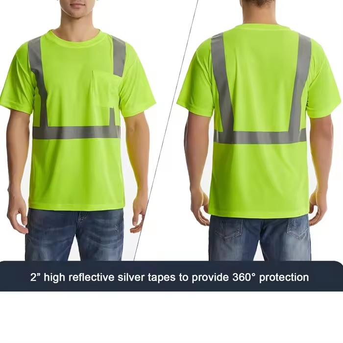 Safety Shirt Reflective Construction Work Shirts